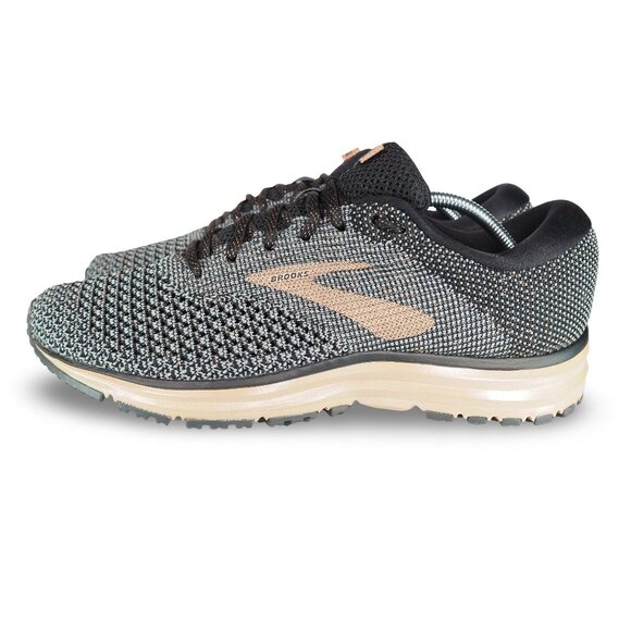 Brooks Revel 2 Performance Running Shoes Women's 10 Grey Rose Gold 1202811B038 - Picture 2 of 11